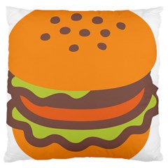 Hamburger Large Cushion Case (one Side)