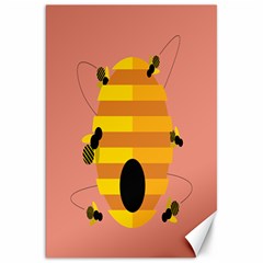 Honeycomb Wasp Canvas 20  X 30   by Alisyart