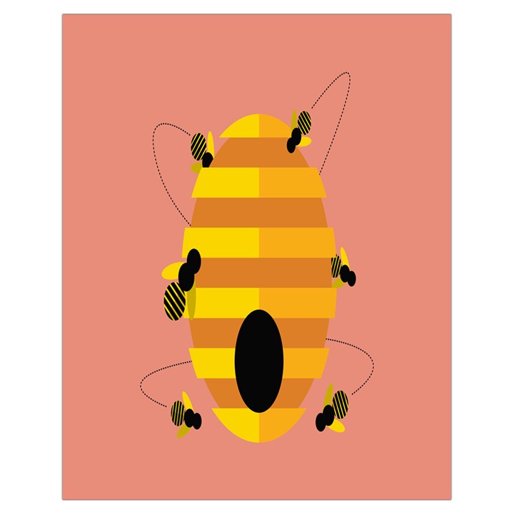 Honeycomb Wasp Drawstring Bag (Small)