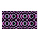 Colorful Seamless Pattern Vibrant Pattern Satin Shawl Front