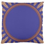 Frame Of Leafs Pattern Background Large Cushion Case (One Side) Front