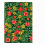 Completely Seamless Tile With Flower Small Garden Flag (Two Sides) Front