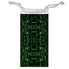 An Overly Large Geometric Representation Of A Circuit Board Jewelry Bag by Simbadda