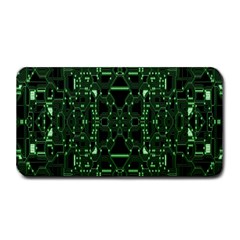 An Overly Large Geometric Representation Of A Circuit Board Medium Bar Mats by Simbadda