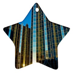 Two Abstract Architectural Patterns Ornament (star)