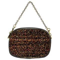 Pixel Pattern Colorful And Glowing Pixelated Chain Purses (two Sides)  by Simbadda