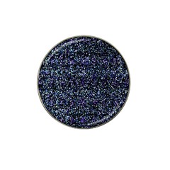 Pixel Colorful And Glowing Pixelated Pattern Hat Clip Ball Marker by Simbadda