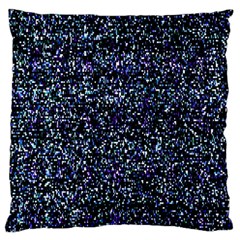 Pixel Colorful And Glowing Pixelated Pattern Large Cushion Case (one Side) by Simbadda