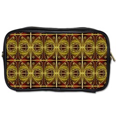 Seamless Symmetry Pattern Toiletries Bags 2-side by Simbadda