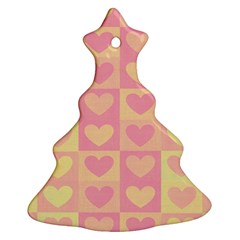 Pattern Christmas Tree Ornament (two Sides)