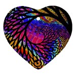 3d Fractal Mandelbulb Ornament (Heart) Front