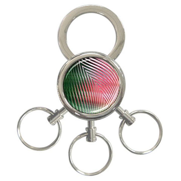 Watermelon Dream 3-Ring Key Chains