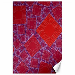 Voronoi Diagram Canvas 20  X 30  