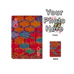 Abstract Art Pattern Playing Cards 54 (Mini)  Front - Diamond2