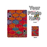 Abstract Art Pattern Playing Cards 54 (Mini)  Front - Spade8