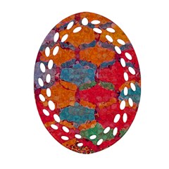 Abstract Art Pattern Ornament (Oval Filigree)