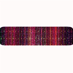 Colorful And Glowing Pixelated Pixel Pattern Large Bar Mats by Simbadda