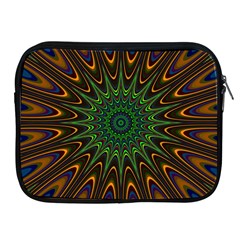 Vibrant Colorful Abstract Pattern Seamless Apple Ipad 2/3/4 Zipper Cases by Simbadda