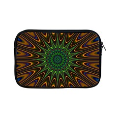 Vibrant Colorful Abstract Pattern Seamless Apple Ipad Mini Zipper Cases by Simbadda