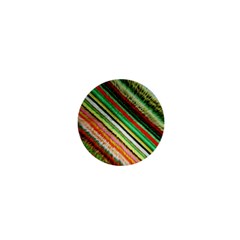 Colorful Stripe Extrude Background 1  Mini Magnets by Simbadda
