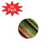 Colorful Stripe Extrude Background 1  Mini Magnet (10 Pack)  by Simbadda