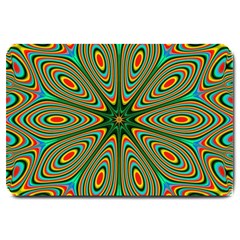 Vibrant Seamless Pattern  Colorful Large Doormat 