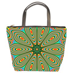 Vibrant Seamless Pattern  Colorful Bucket Bags