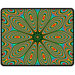 Vibrant Seamless Pattern  Colorful Double Sided Fleece Blanket (Medium) 