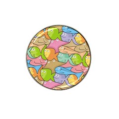 Fishes Cartoon Hat Clip Ball Marker by sifis