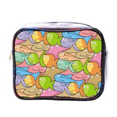 Fishes Cartoon Mini Toiletries Bags by sifis
