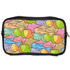 Fishes Cartoon Toiletries Bags by sifis