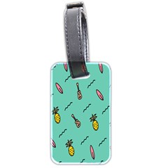 Guitar Pineapple Luggage Tags (two Sides)