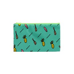 Guitar Pineapple Cosmetic Bag (xs) by Alisyart