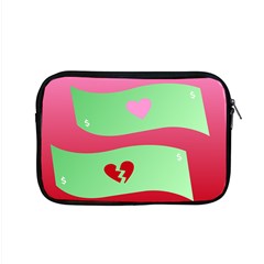 Money Green Pink Red Broken Heart Dollar Sign Apple Macbook Pro 15  Zipper Case by Alisyart