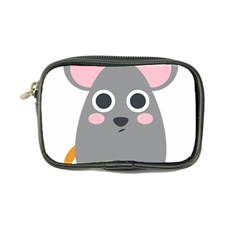 Mouse Grey Face Coin Purse