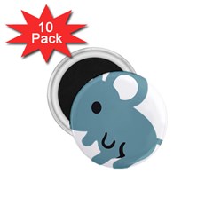 Mouse 1 75  Magnets (10 Pack)  by Alisyart