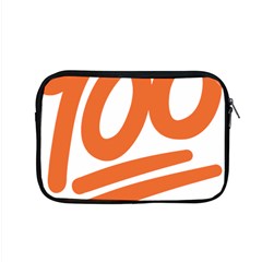 Number 100 Orange Apple Macbook Pro 15  Zipper Case