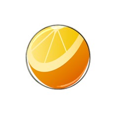 Orange Lime Yellow Fruit Fress Hat Clip Ball Marker by Alisyart
