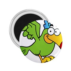 Parrot Cartoon Character Flying 2 25  Magnets