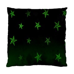 Nautical Star Green Space Light Standard Cushion Case (two Sides)
