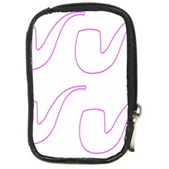 Pipe Template Cigarette Holder Pink Compact Camera Cases by Alisyart