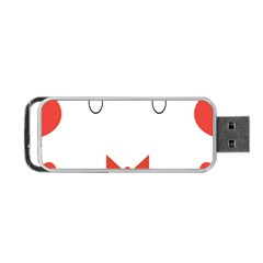 Peppermint Butler Wallpaper Face Portable Usb Flash (two Sides)