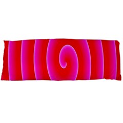 Pink Hypnotic Background Body Pillow Case (dakimakura) by Simbadda