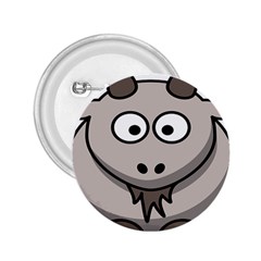 Goat Sheep Animals Baby Head Small Kid Girl Faces Face 2 25  Buttons by Alisyart