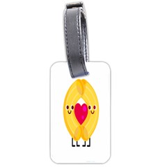 Say Pasta Love Luggage Tags (one Side)  by Alisyart