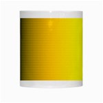 Yellow Gradient Background White Mugs Center