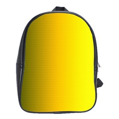 Yellow Gradient Background School Bags (xl)  by Simbadda