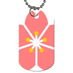Sakura Heart Guild Flower Floral Dog Tag (one Side) by Alisyart