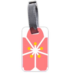 Sakura Heart Guild Flower Floral Luggage Tags (two Sides)