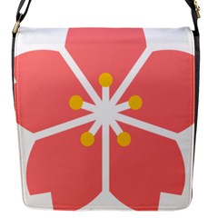 Sakura Heart Guild Flower Floral Flap Messenger Bag (s) by Alisyart